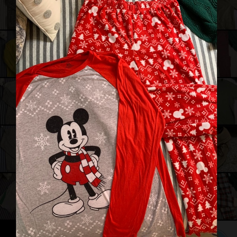 Disney Full Set Mickey PJs